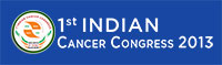 Indian Cancer COngress 2013 logo